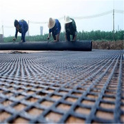 抗老化耐腐蝕鋼塑土工格柵 軟地基加強80kn雙向鋼塑復合土工格柵